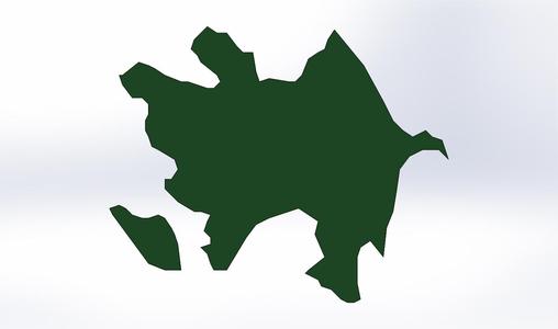 Map of Azerbaijan