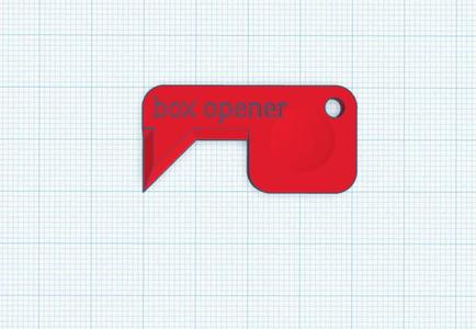 Box Opener - Keychain Version