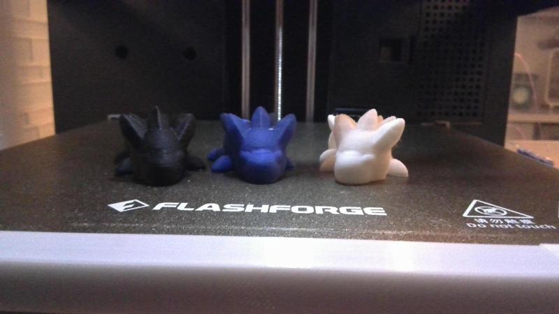 Mini Articulated Dragon (With Keychain Hole)