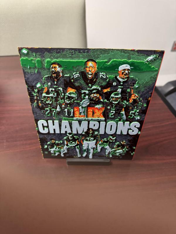 Phildelphia eagles superbowl 59 team