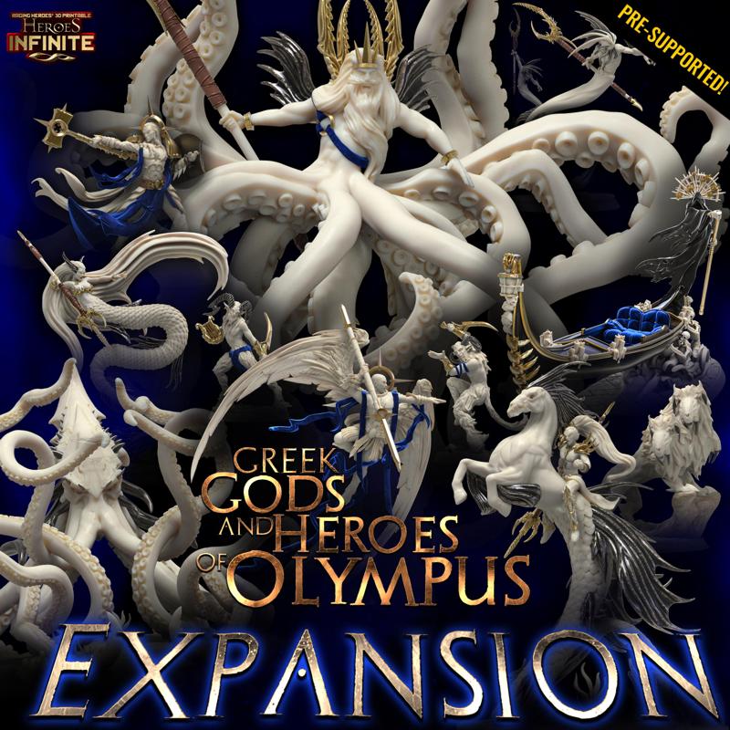 Greek Gods and Heroes of Olympus - EXPANSION