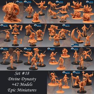Divine Dynasty Set / Asian Encounter / Chinese & Japanese Collection / Pre-Supported