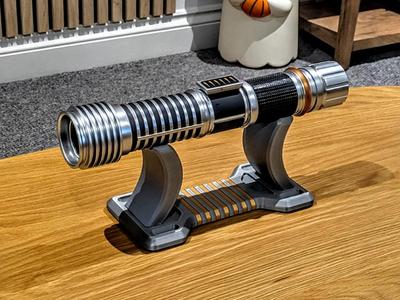 Lightsaber stand - Republic design