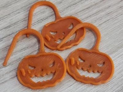 Crochet Marker Fun Shapes! - Halloween Pumpkin