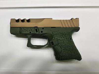 glock 26 gen 3 frame stippled 