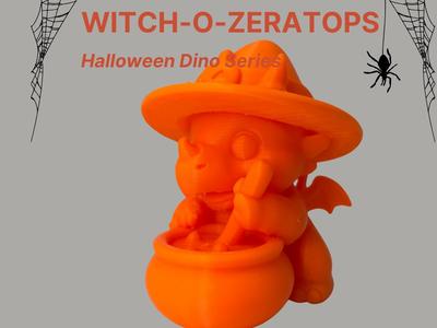 Witch-o-Ceratops  – Dino Halloween - Trizeratops