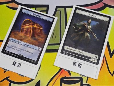 MTG Token Holder and Counter - Full Card Display