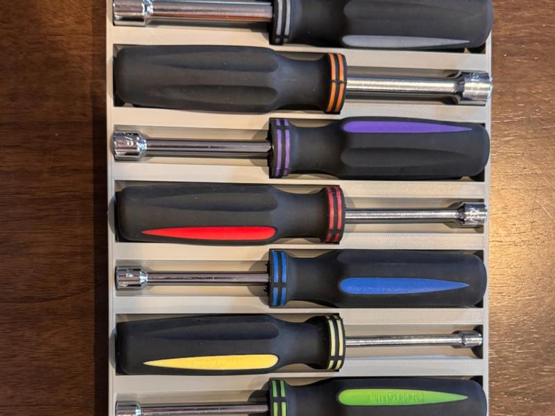 Harbor Freight Nut Driver Organizer Holder
