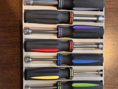 Harbor Freight Nut Driver Organizer Holder
