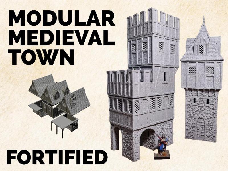 Modular Medieval Town VOL 5