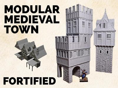 Modular Medieval Town VOL 5