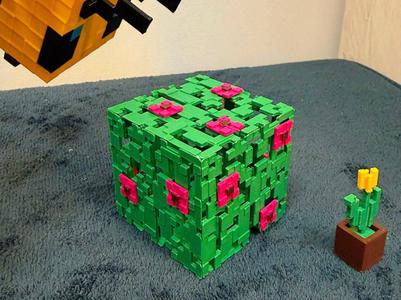 Minecraft Oak Leaves Flowers NO AMS NEED GLUE 