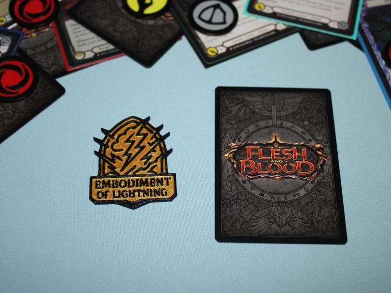 Flesh and Blood FAB TCG Token - Lightning