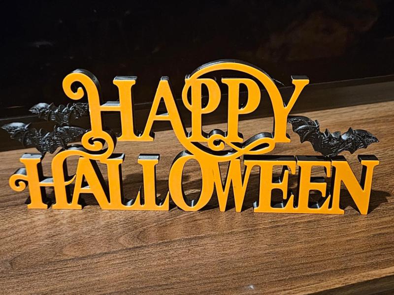 Happy Halloween sign