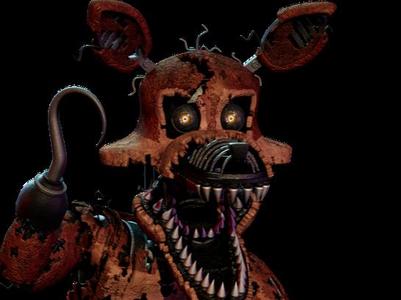 night foxy from fnaf 4