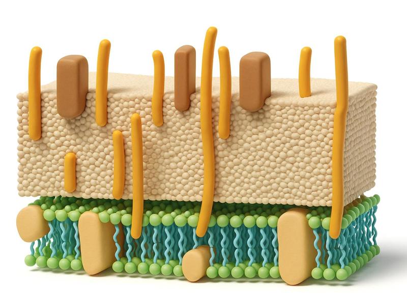 Gram-positive bacterial cell wall
