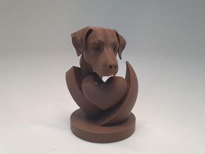 Rhodesian Ridgeback Sculpture