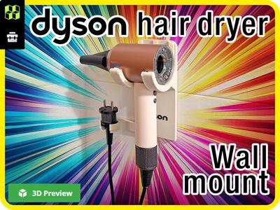 Dyson Supersonic hair dryer wall mount