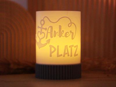 Maritime Anchorage LED Tealight Holder Lantern