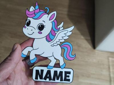 WINGED UNICORN-YOUR NAME
