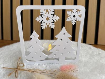 Tealight Holder Christmas Tree