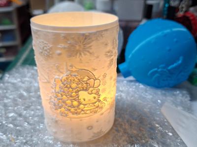 HELLO KITTY Christmas cylinder