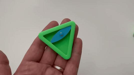 Triangle Motion Fidget Spinner