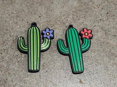 Saguaro Cactus Keychain