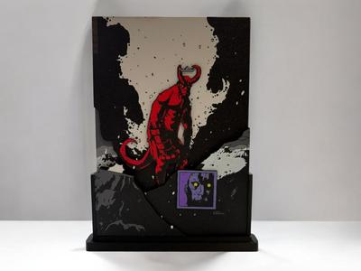 Hellboy Tribute Art Panel