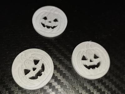 Shopping cart coin halloween