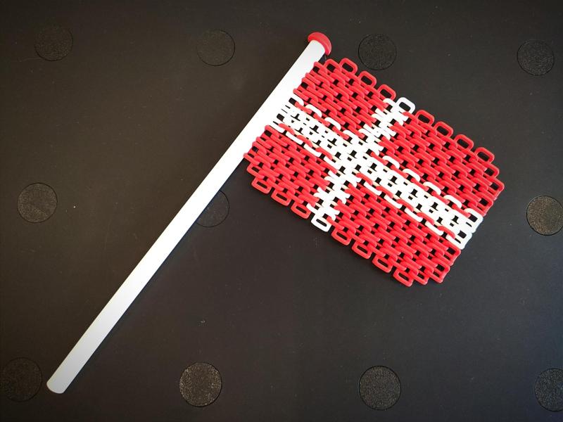 Dansk chainmail flag