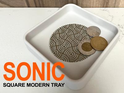 Sonic Square Modern Tray