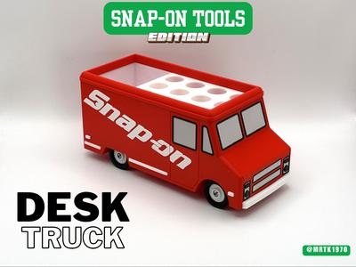 Snap on tools desk truck organizer pen holder