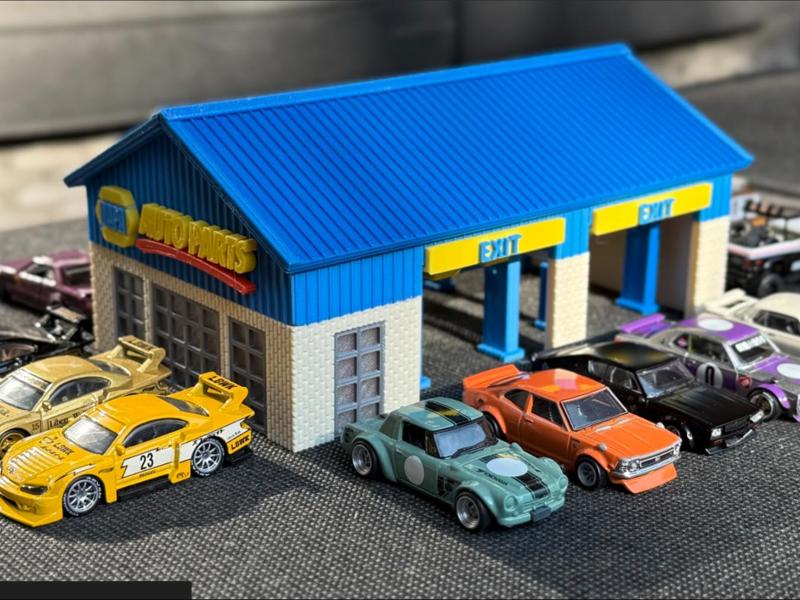 1:64 Napa Auto Parts Diorama