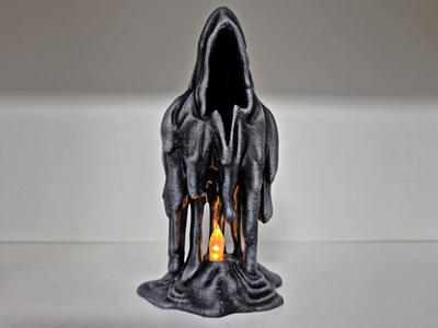 Melting Reaper LED Candle Holder