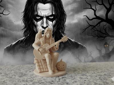 Eric Draven film "THE CROW" inspired by BRANDON LEE