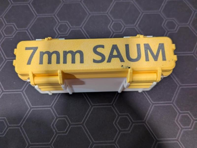 7mm SAUM 20rnd Ammo Box