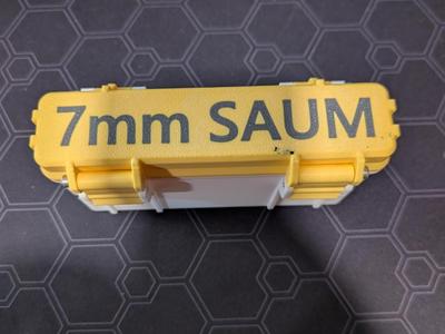 7mm SAUM 20rnd Ammo Box
