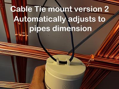 Auto adjust Cable Tie mount Eufy Indoor Cam 2K PT
