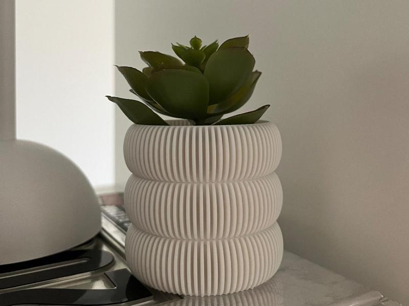 Modern/ Aesthetic Vase for Ikea Fejka Plant/Other