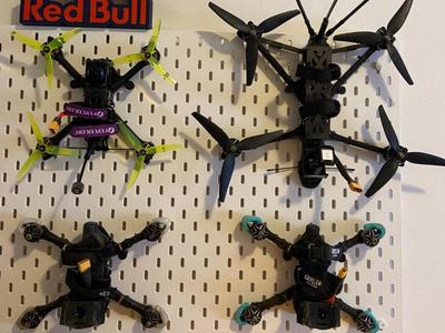 Skadis Drone Holder (logo ethix)
