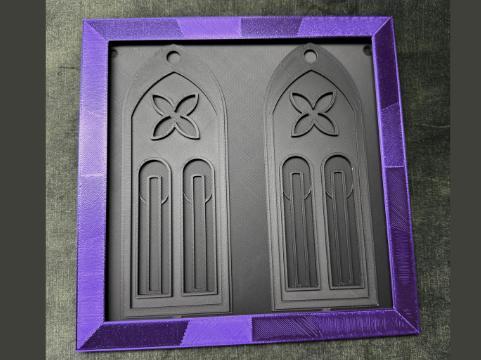 Cathedral Mirror Frame – Modular 15x15cm Design
