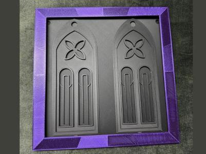 Cathedral Mirror Frame – Modular 15x15cm Design
