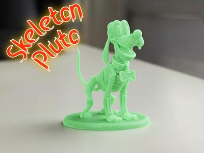 Skeleton Pluto the Dog 