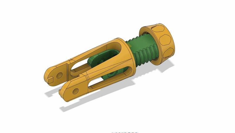 Simple Belt Tensioner for 2020 extrusion profile