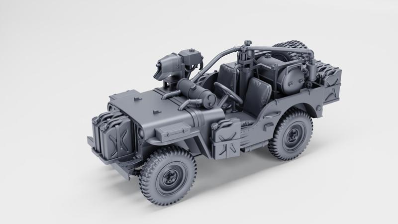Jeep Willys MB Mk.2 Wasp Flamethrower (US, WW2)