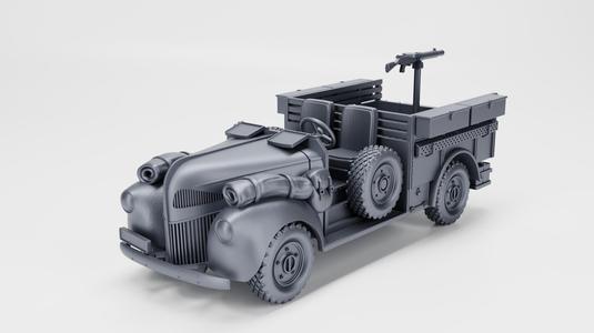 Ford 01 V8 Pick-up, 15-cwt LRDG (4x2) (US, WW2)