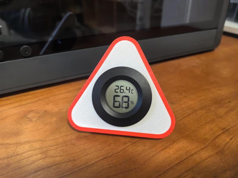Circular thermometer hygrometer stand（Two angles）