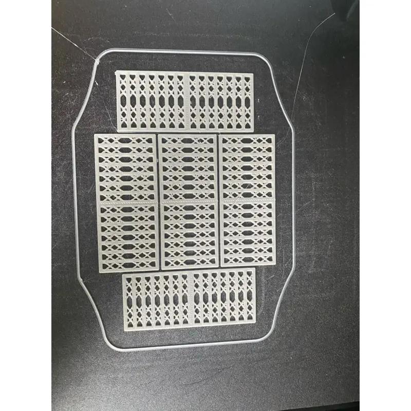 Car garage gate or Garage fence market for diorama 64 scale