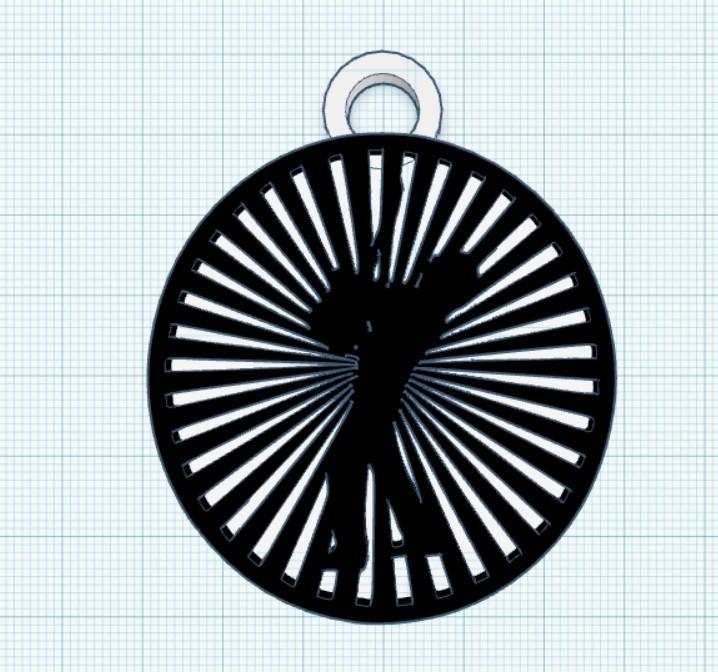 Gustavo Cerati Album Ahi Vamos Key Chain